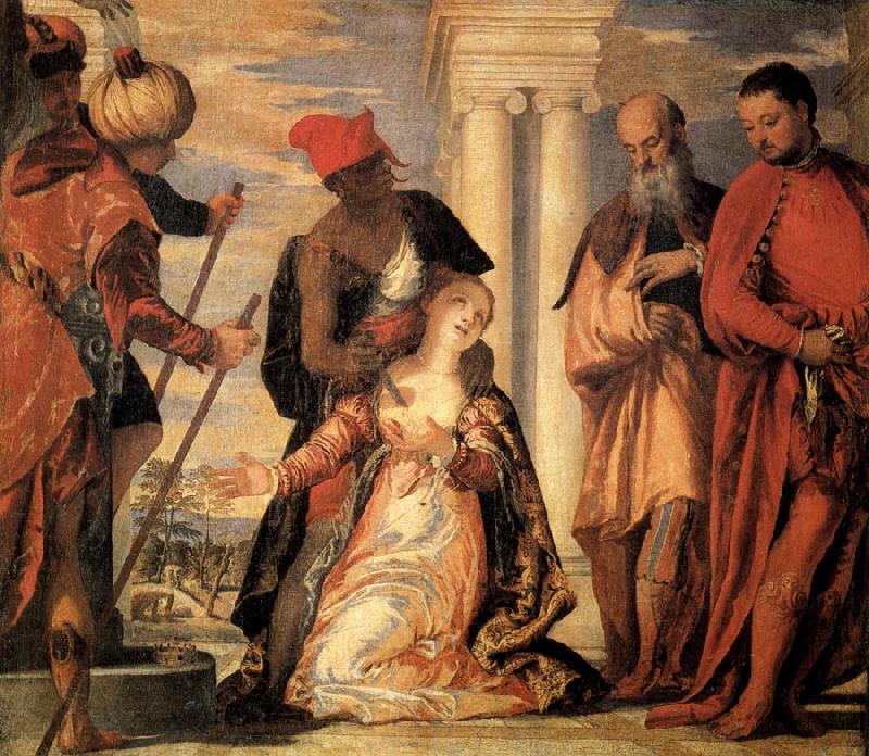 Paolo Veronese The Martyrdom of St.Justina Norge oil painting art